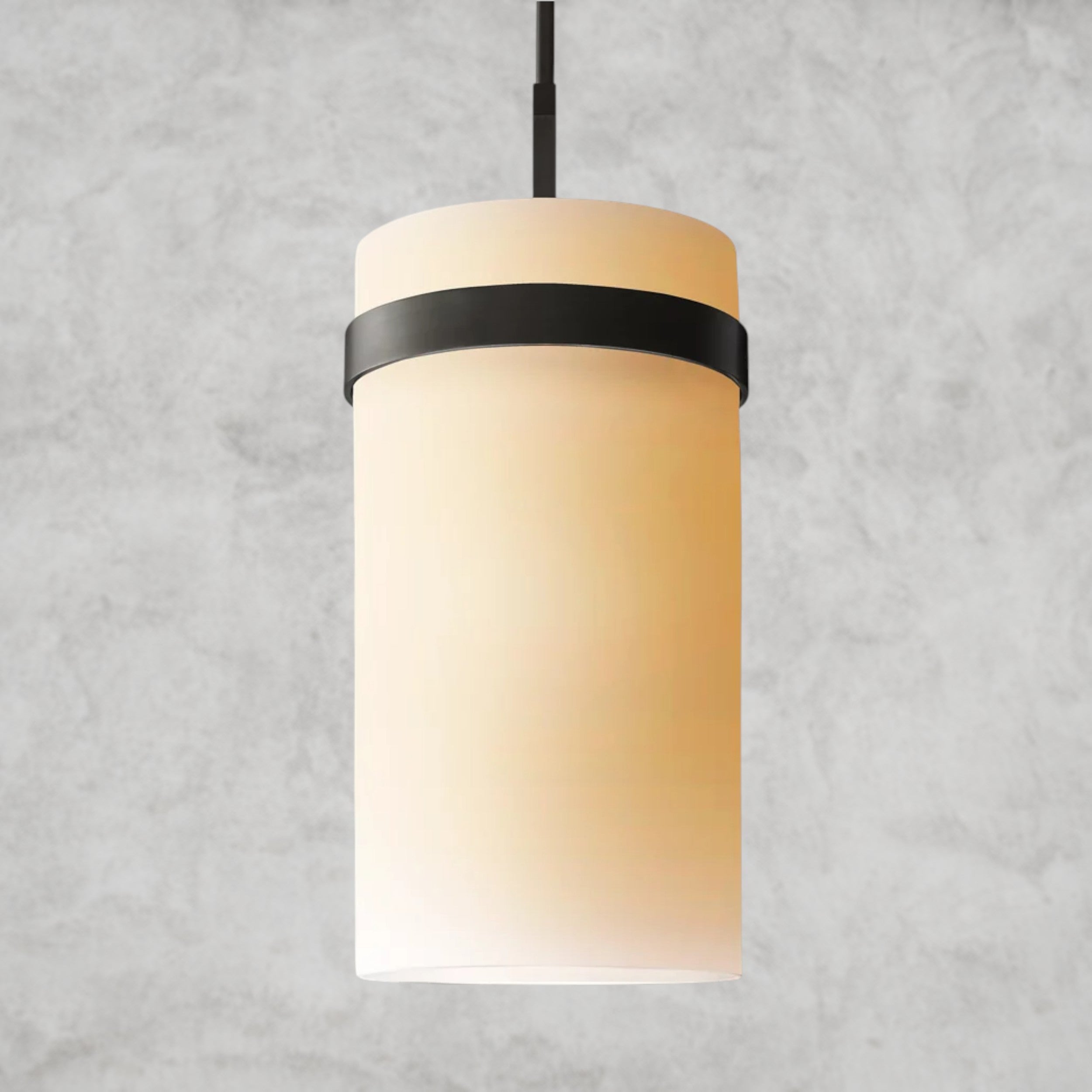 Ravelle Milk Glass Pendant 5", 8", 10", 12"
